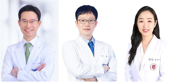 ▲ (왼쪽부터) 김형관 교수, 황인창 교수, 최윤정 교수