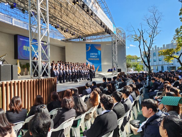 ▲ 한국유나이티드제약이 창립 36주년을 맞아 화합과 소통의 장을 마련했다.