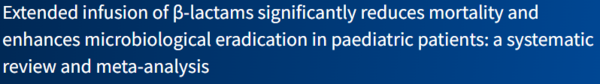 ▲ 베타락탐계 항생제의 장기간 투여가 소아과 환자 사망률 감소에 효과가 있는 것으로 연과 결과 나왔다.