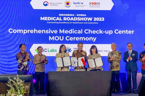 ▲ GC녹십자의료재단은 지난 10월 31일(화) 인도네시아 자카르타에서 개최된 ‘2023 한-인니 메디컬 로드쇼(Korea-Indonesia Medical Roadshow 2023)’에 참가했다고 3일 밝혔다.