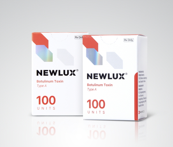 ▲ 메디톡스는 계열사 뉴메코가 차세대 보툴리눔 제제 ‘뉴럭스(NEWLUX)’를 출시했다고  밝혔다. ‘ 