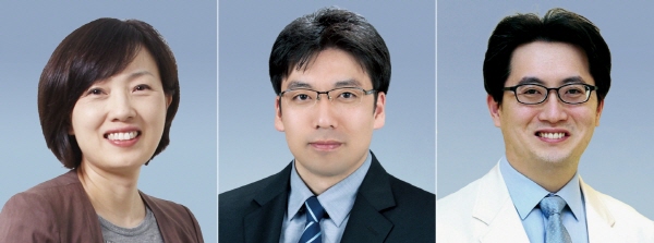 ▲ (왼쪽부터) 김빛내리 석좌교수, 배상수 교수, 이주명 교수