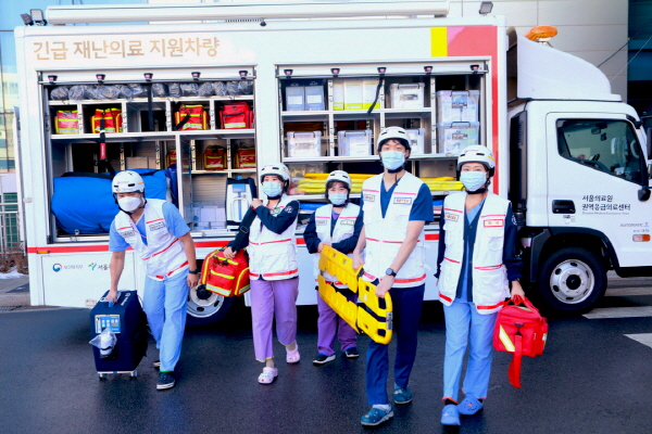 ▲ 서울특별시 서울의료원이 긴급 재난의료 지원차량을 신규 도입했다