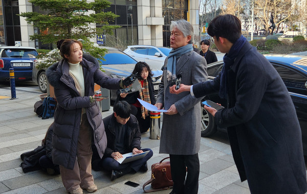 ▲ 대한의사협회 노환규 전 회장이 9일 서울경찰청에 출석해 조사를 받았다.