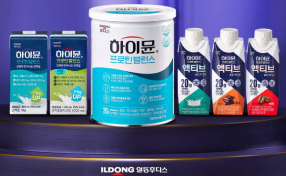▲ 일동후디스의 프리미엄 단백질보충제 브랜드 ‘하이뮨 프로틴 밸런스’가 제26차 한국산업의 브랜드파워(K-BPI) 단백질보충제 부문에서 2년 연속 1위에 선정됐다.
