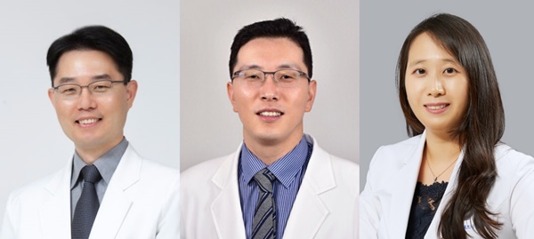 ▲ (왼쪽부터) 김상헌 교수, 이현 교수, 김보근 교수.