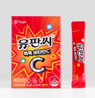 ▲ 유유제약이  `유판씨 톡톡 비타민C`를 출시했다.