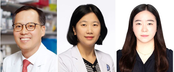 ▲ (왼쪽부터) 조병철 교수, 임선민 교수, 유미라 박사