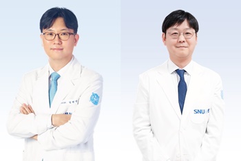 ▲ 김헌민 교수(왼쪽)과 조재소 교수.