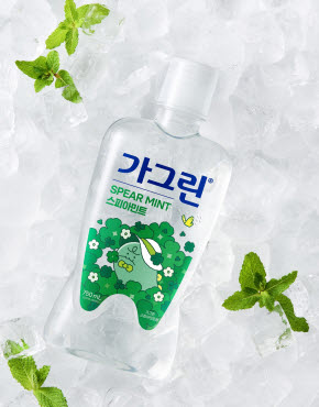 ▲ 동아제약은 가그린 스피아민트 향을 새롭게 출시했다고 9일 밝혔다.