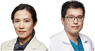 ▲ 고현정(왼쪽), 채민석 교수