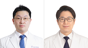 ▲ 권승원 교수(왼쪽), 이한결 교수