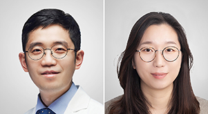 ▲ 이순규 교수(왼쪽)와 정윤주 교수