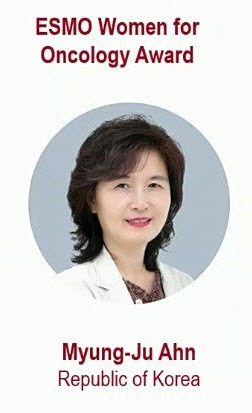 ▲ 삼성서울병원 혈액종양내과 안명주 교수가 국내 연구진으로는 최초로 유럽종양학회(ESMO)가 수여하는 여성 종양학상(ESMO Women for Oncology Award)을 수상했다.