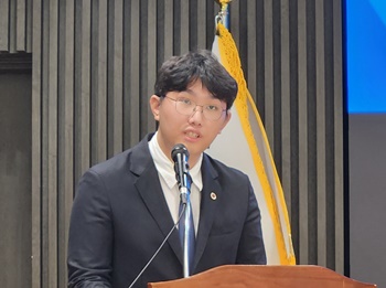 ▲ 채동영 홍보이사겸부대변인.