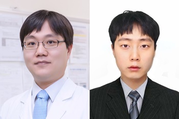 ▲ 김성훈 교수(왼쪽)와 윤홍철 연구원.