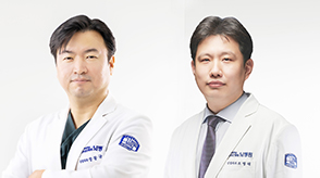 ▲ 장동규 교수(왼쪽)와, 조병래 교수