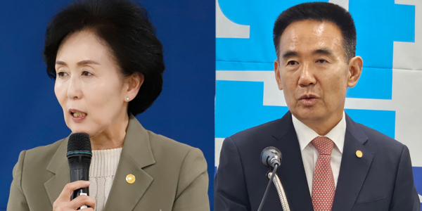 ▲ 서울시약사회 권영희 회장(왼쪽)과 김종환 전 서울시약사회장의 단일화 협상이 결렬 위기에 놓였다.