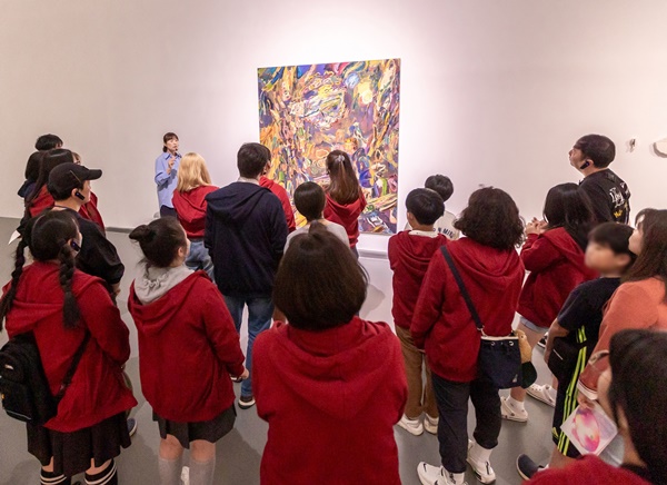 ▲ 고려대 안산병원 유경꿈이룸학교가 가을을 맞아 최근 경기도미술관과 협력해 미술관 접근성 향상 특별 프로그램 ‘꿈 그림 가을 소풍’을 진행했다.