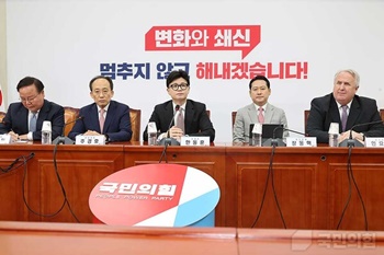 ▲ 국민의힘 최고위원회의(출처: 국민의힘 홈페이지)