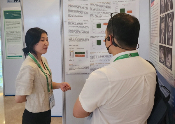 ▲ 대웅제약은 아시아 최대 규모 소화기 국제 학회 ‘아시아태평양 소화기학회(Asian Pacific Digestive Week, APDW 2024)’에서 전 세계 소화기 전문의들을 대상으로 우루사의 만성 간질환 환자 대상 4상 임상시험 결과를 발표했다고 밝혔다.