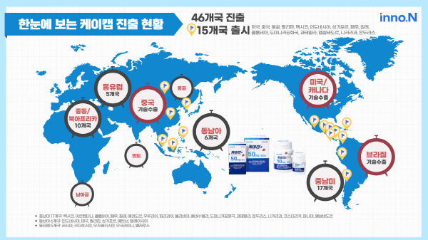 ▲ HK이노엔은 최근 인도 중앙의약품표준관리국(CDSCO) 산하 전문가 위원회(SEC)로부터 위식도역류질환 신약 ‘케이캡정’의 인도 허가 권고 의견을 받았다고 2일 밝혔다.