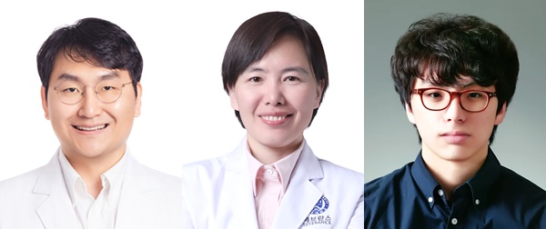 ▲ (왼쪽부터) 조철현 교수, 박유랑 교수, 장수영 박사과정생.