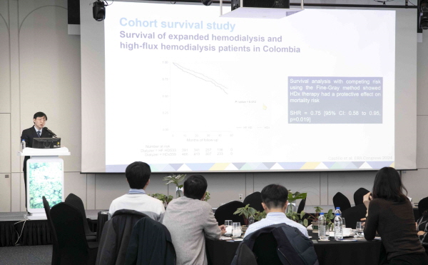 ▲ 박스터는 지난 11월 28일 서울과 부산에서 확장된 혈액투석(Expanded hemodialysis, HDx) 에코(Eco) 심포지엄을 개최해 테라노바(Theranova)를 이용한 HDx의 임상적 유용성과 가치를 공유했다고 밝혔다.