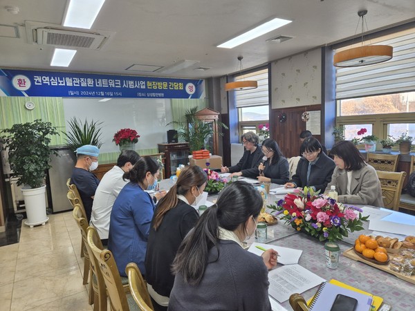 ▲ 경북대병원 권역심뇌혈관질환센터가 간담회를 개최했다.