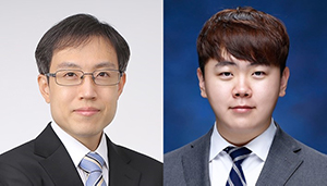 ▲ 구희범 교수(왼쪽)와 이동현 박사