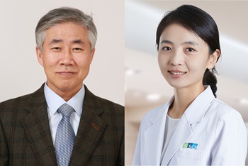 ▲ 백선하 교수(왼쪽)와 박혜란 교수.