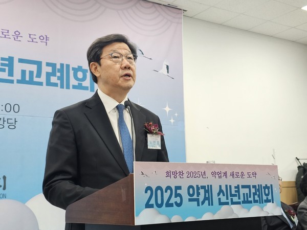 ▲ 노연홍 회장은 기본에 충실하며 나아가는 한 해를 만들겠다고 밝혔다.