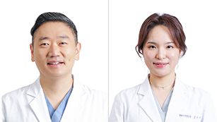 ▲ 조성훈(왼쪽), 김윤나 교수