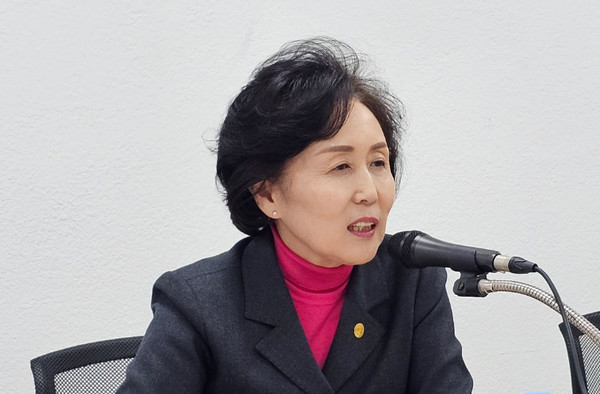 ▲ 권영희 당선인은 회무 공백이 발생하지 않도록 인수위원회를 운영하겠다고 밝혔다.