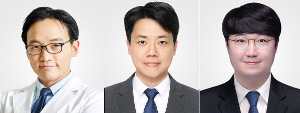 ▲ (왼쪽부터) 최형진 교수, 임세진 교수, 이원화 교수