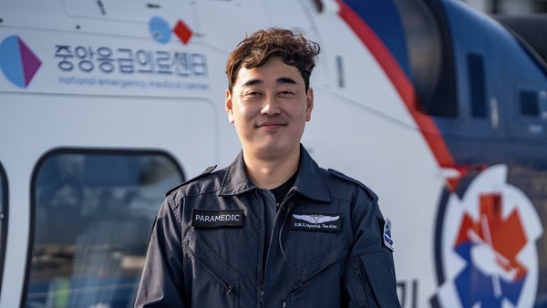 ▲ 김형태 응급구조사