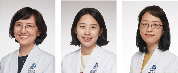 ▲ (왼쪽부터) 김경원 교수, 신정은 교수, 정지예 교수