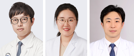 ▲ (왼쪽부터) 안태준, 임지혜, 장일영 교수