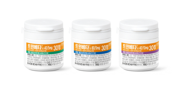 ▲ 대웅바이오는 고혈압 치료제 ‘트윈베타’와 ‘텔미베타’ 시리즈가 리뉴얼을 통해 지난해 연매출 100억 원을 달성했다고 4일 밝혔다.