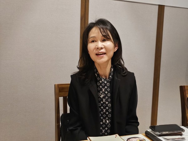 ▲ 조혜영 회장은 약제학회 운영 방향을 밝혔다.