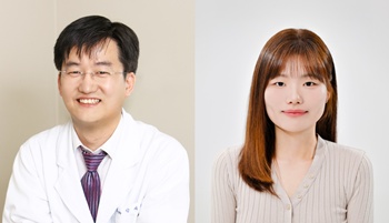 ▲ 안지현 상임연구위원(왼쪽)과 김보경 교수.