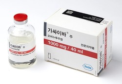 ▲ 로슈의 항 CD20 항체 가싸이바와 표준치료 병용요법은 활동성 루푸스 신염 환자에 대한 임상 3상 시험에서 표준치료 단독요법 대비 우월성을 입증했다.