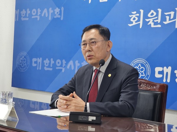 ▲ 최광훈 회장은 임기를 마무리하며 기자간담회를 진행했다.