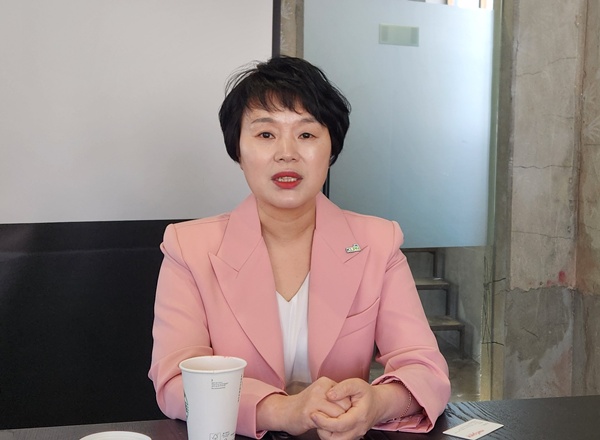▲ 곽지연 후보.
