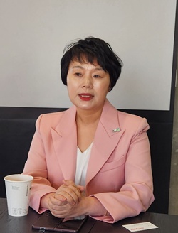 ▲ 곽지연 후보.