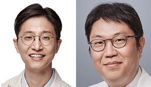 ▲ 강동우 교수(왼쪽)와 임현국 교수