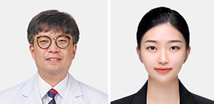 ▲ 허재성 교수(왼쪽), 김선화 연구원