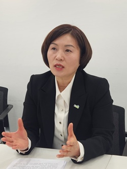 ▲ 이해연 후보.