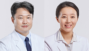 ▲ 육진성(왼쪽), 노지현 교수
