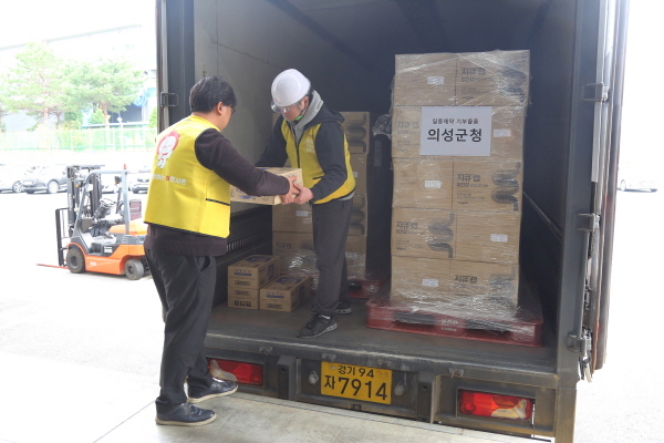 ▲ 일동제약이 영남 산불 사태와 관련해 피해 지역을 돕기 위한 물품 기부에 동참한다고 28일 밝혔다.